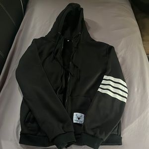 Men’s black hoodie